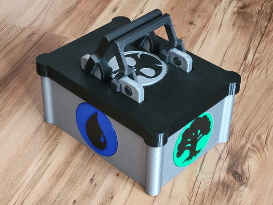 Deck Box with Handles and Modular Side Graphics