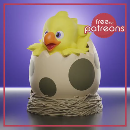 Chocobo Hatchling Deck Cradle